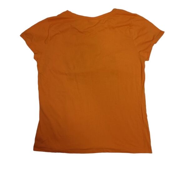 HALLO QUEEN orange short sleeve witch crew neck tee shirt XL - Picture 2 of 7
